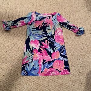 Girls Vineyard Vines multi color dress